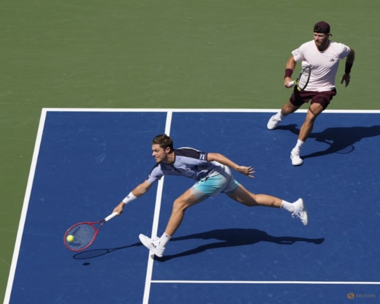 Harrison and Skupski win US Open men's doubles title