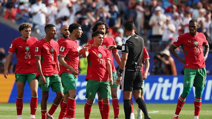 Morocco have to accept defeat after being beaten by 'better' France