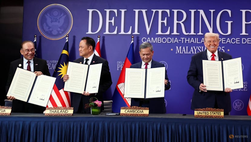 Disaksikan Donald Trump, Thailand-Kamboja teken perjanjian damai