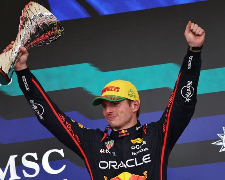 Sensational Verstappen charges from pitlane to podium
