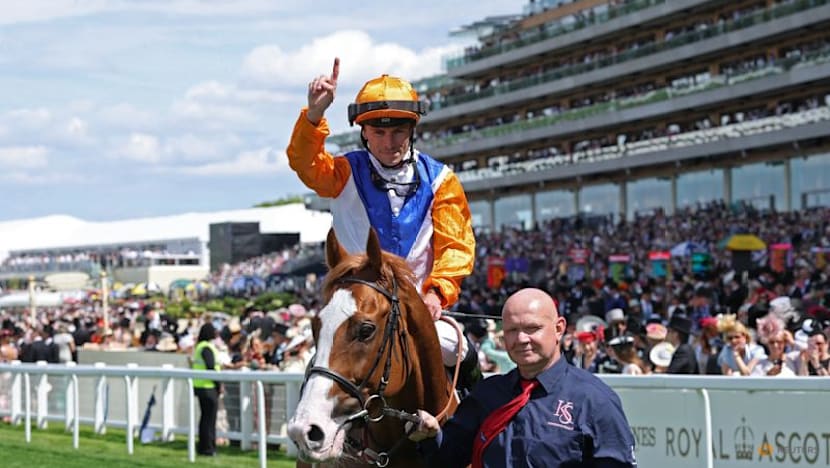 Horse racing - Shock 50-1 winner takes opening race at Royal Ascot