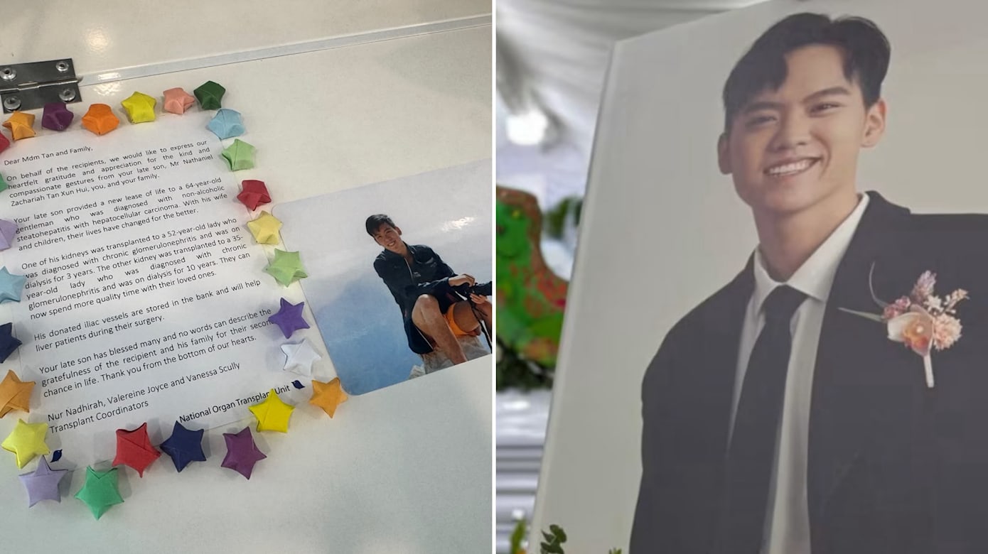儿子脑死捐器官一年后 一封刚寄来的感谢信让母亲深感安慰
