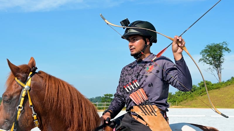 Training across borders: How Singapore's horseback archers hone their skills