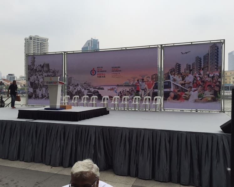 PAP holds GE2015 lunchtime rally