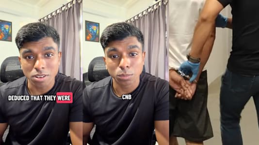 S'porean Shares How He Was Caught By CNB At Home For Substance Use