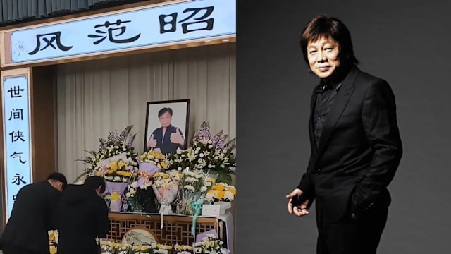 特别设立两个灵堂　梁小龙深圳出殡