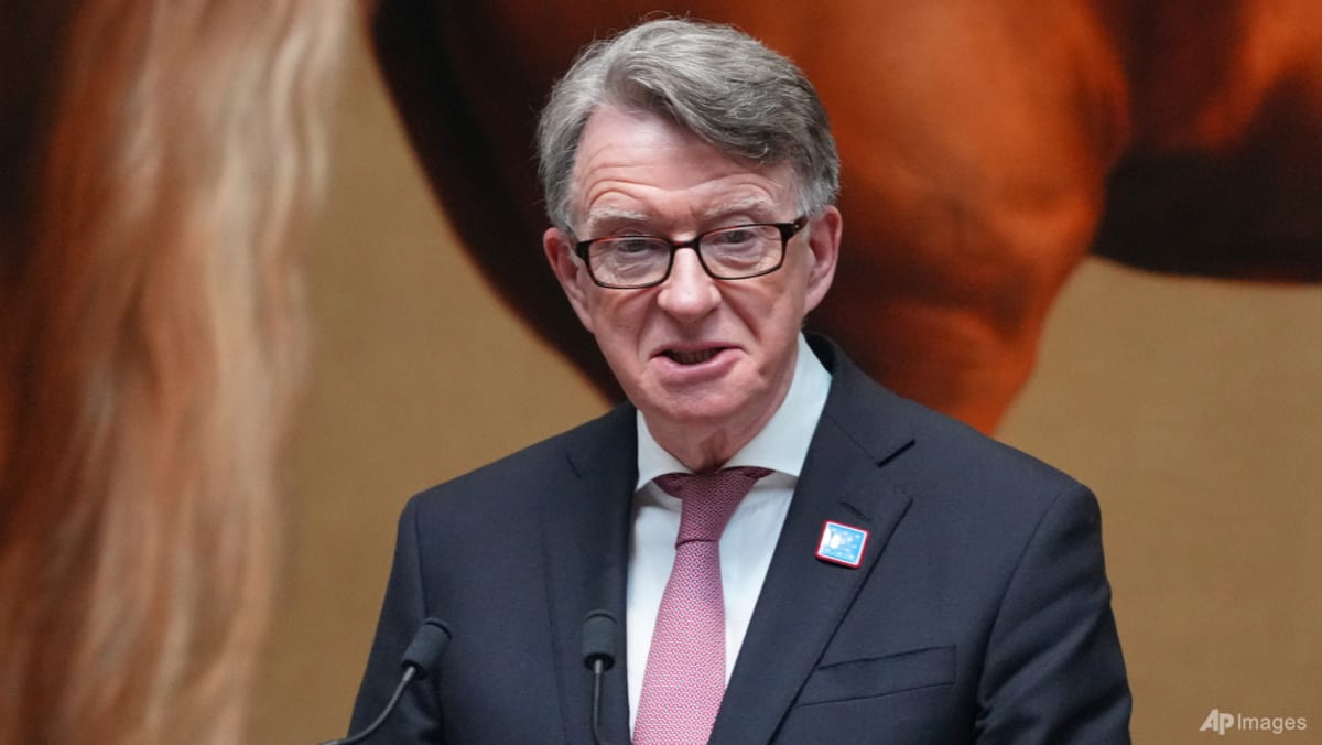 UK police search properties in Mandelson probe