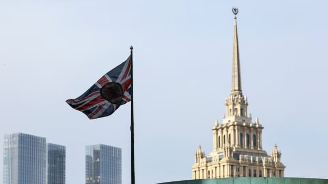 俄罗斯勒令一名英国外交官离境