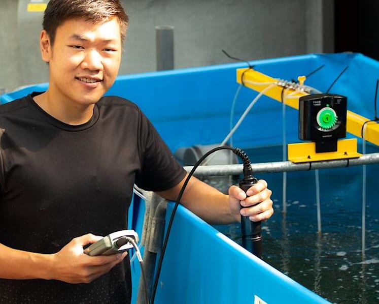 Learning the business – and joy – of farming fish
