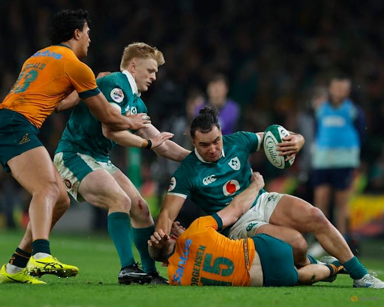 Hansen the hero as Ireland romp to big win over Australia