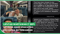 LIPUTAN WARTAWAN (7 Sep) | Letusan Anak Krakatau: Keluarga SG terkandas
