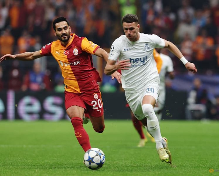 Galatasaray's Champions League winning run ends with defeat to Union