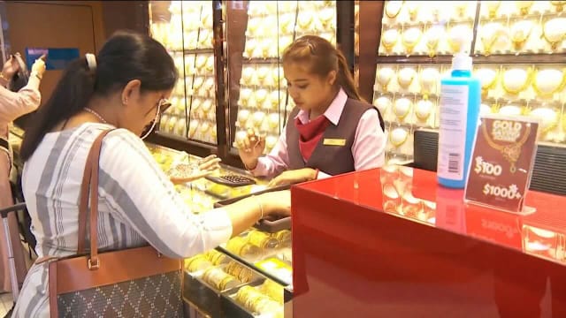 高金价影响屠妖节消费 金店生意下滑约10%