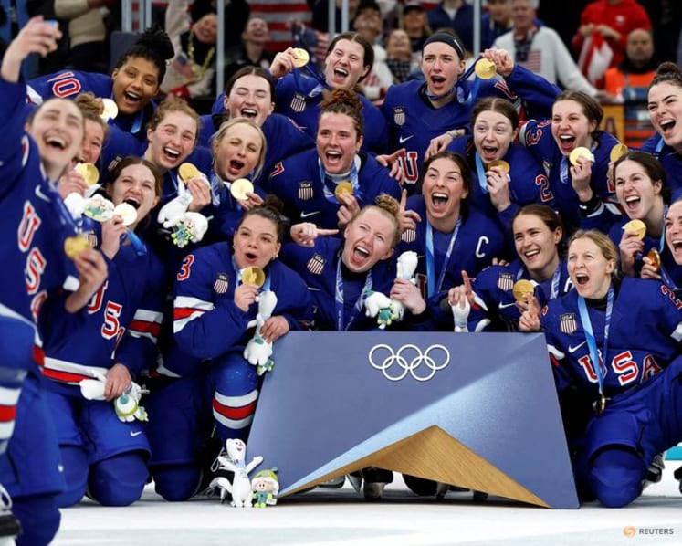Ice hockey-Women's game rides Milan momentum to bright future, US get revenge on Canada