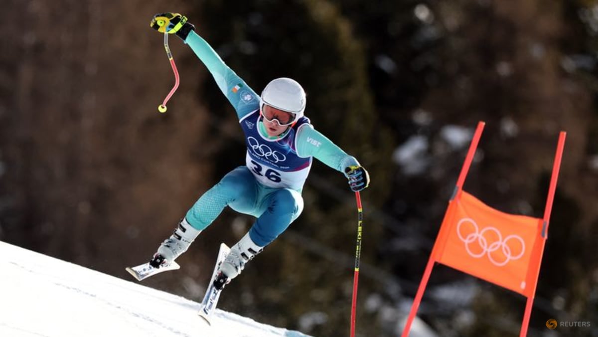 Alpine skiing-Ireland will be buzzing, says Comerford after finishing last in downhill