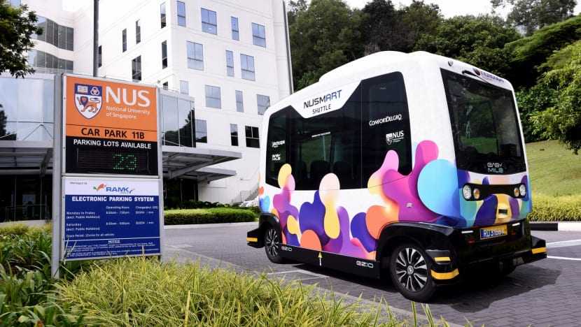 NUS to test fully autonomous shuttle bus on campus roads