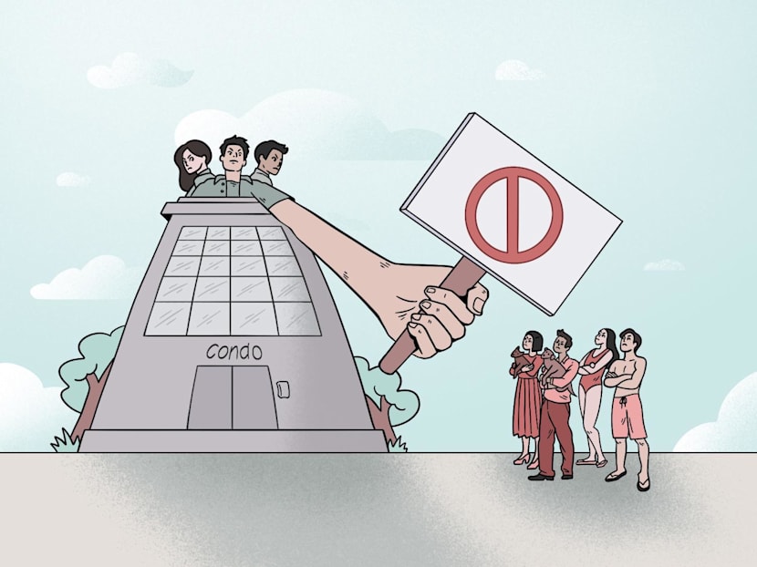 The Big Read in short:  When condo by-laws turn luxury living into a nightmare for some residents