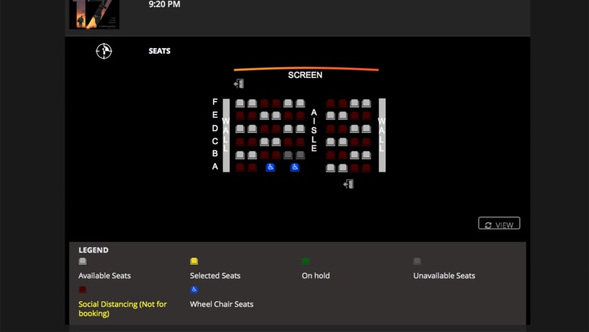 Cinemas leave gaps between patrons; some moviegoers undeterred by Covid-19 outbreak