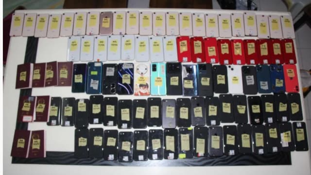 霹雳州警方捣毁民宿诈骗基地逮捕15人