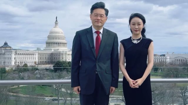 传与秦刚有关系 《凤凰》女主持被曝在美国代孕生子