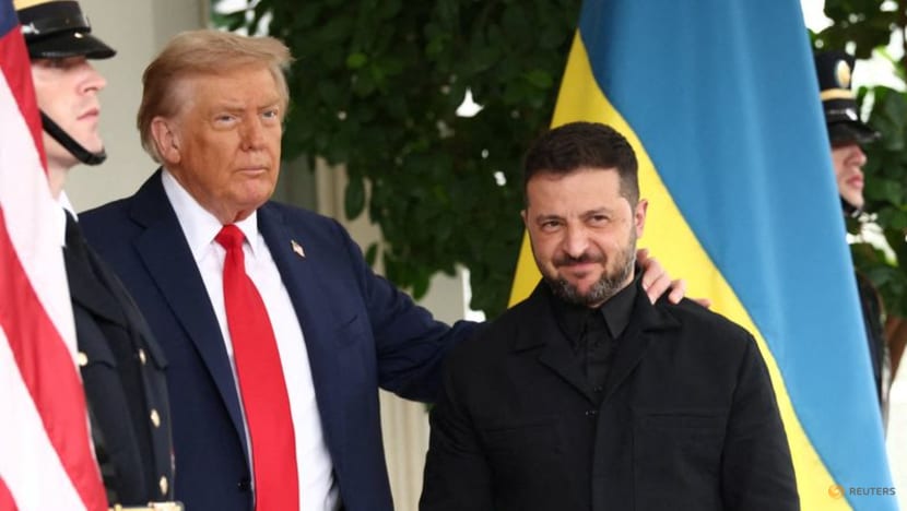 Trump tells Zelenskyy US would help with Ukraine's security in a peace deal