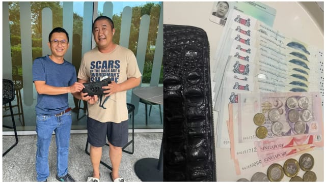 樟宜商业园捡到钱包 男子终寻获失主