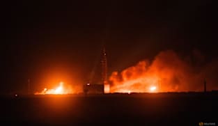 Blue Origin rocket explodes on launchpad in a setback for bid to catch Musk's SpaceX