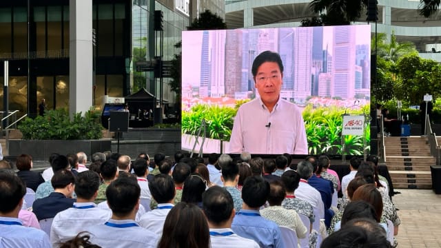 黄循财：维护国家安全关键因素 在于人民的决心和意志力