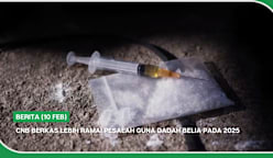 BERITA (10 Feb) | CNB berkas lebih ramai pesalah guna dadah belia pada 2025