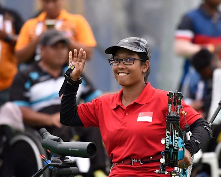 Archer Nur Syahidah Alim claims gold in world para-championships