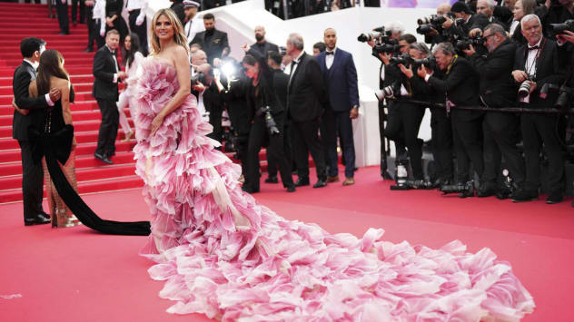 See the looks from Cannes' opening ceremony after the festival banned big dresses and nude looks