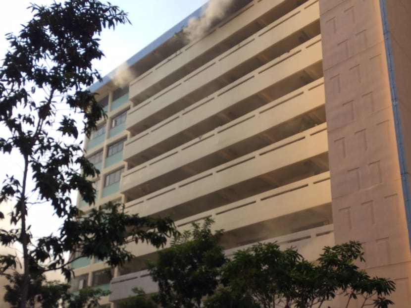 Fire breaks out at coffee shop at Marine Terrace