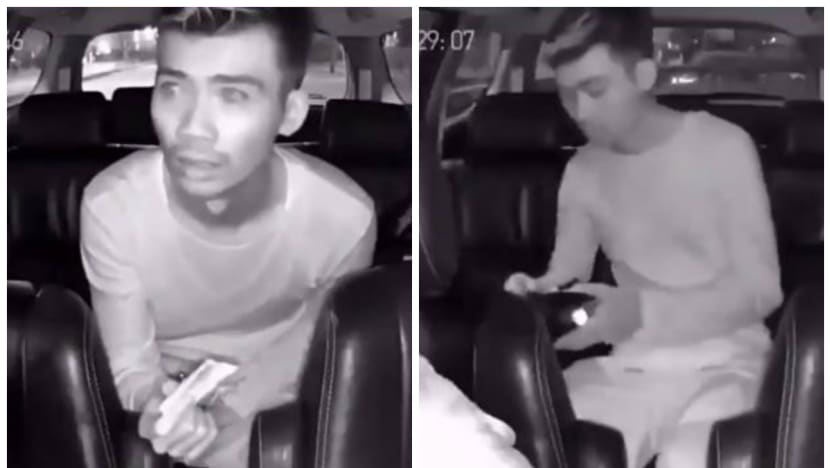 Man seen stealing from Grab car driver in viral video arrested
