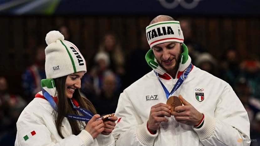 Curling-Italy's Constantini dedicates mixed doubles bronze medal to ex-teammate Romei