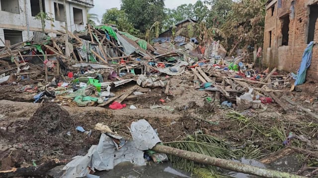 缅甸西部村庄两学校遭政府军空袭  增至22死