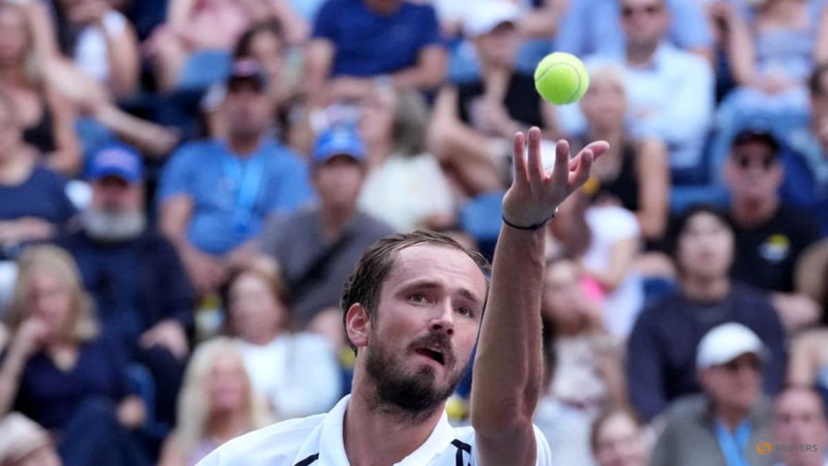 Medvedev rides dominant serve past Rublev for Hangzhou crown