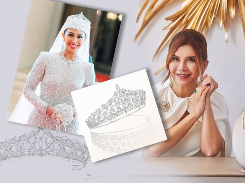 This Singaporean jeweller trumped international brands to design a wedding tiara for Brunei&rsquo;s royal family