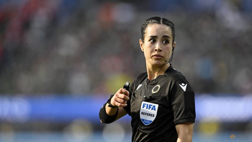 FIFA's Infantino offers support to female referee Garcia over death threats