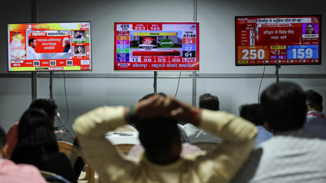 印度为期六周大选投票结束进入计票程序