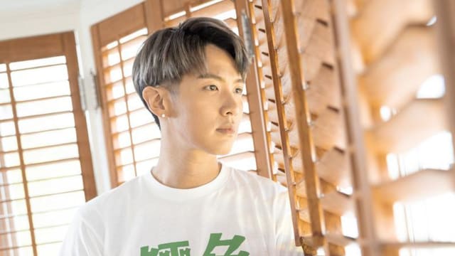 柯震东破相后首现身　缝30针左脸仍未愈合