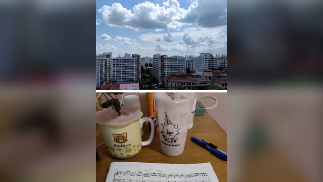 【笔耕园地】今天就我和自己