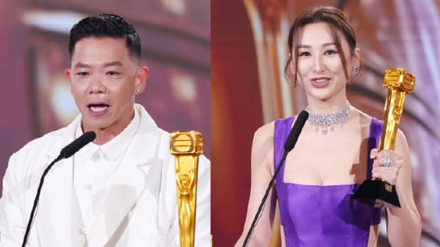 【万千星辉颁奖典礼2023】林子善、高海宁夺“最佳男/女配角”奖！