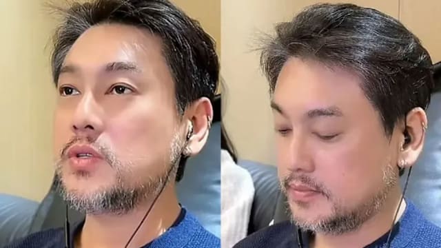 朱孝天居家直播　满头白发、花白落腮胡形象惊呆网友