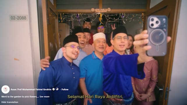 Semangat kebersamaan menyambut Aidilfitri kekuatan masyarakat majmuk SG: Dr Faishal