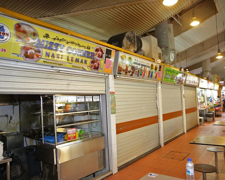 Early morning fire at Changi Village hits popular nasi lemak stall