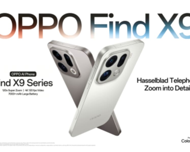 OPPO Find X9 Series Launches Globally, Redefining Flagship Experience with 200MP Hasselblad Telephoto, 7000+mAh Battery, Top-Tier Performance, and ColorOS 16