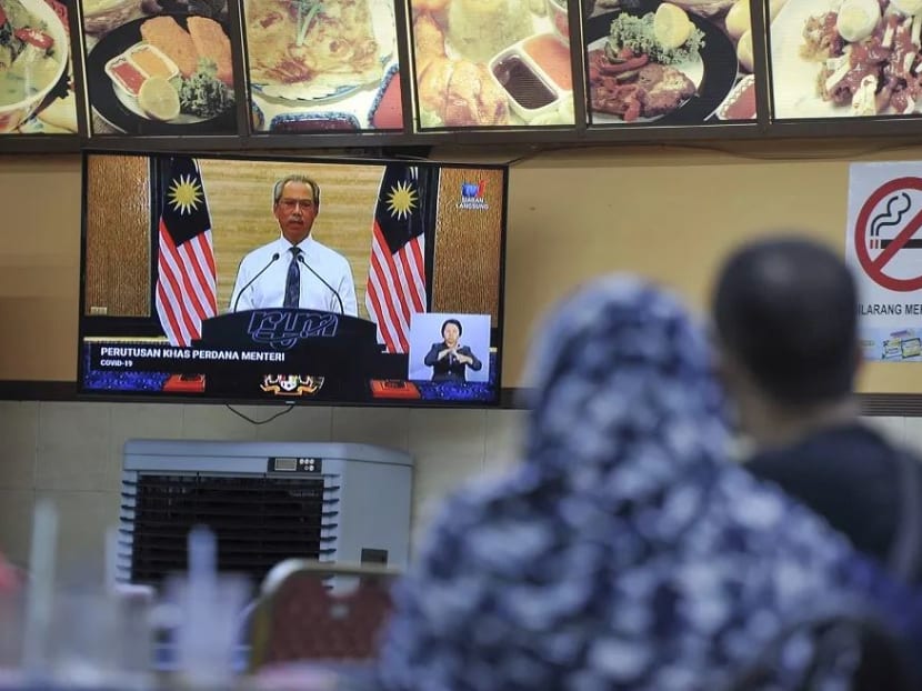In a live address on Monday evening, Mr Muhyiddin Yassin said the Malaysian government would implement the Movement Control Order from March 18 until March 31. In a live address on Monday evening, Mr Muhyiddin Yassin said the Malaysian government would implement the Movement Control Order from March 18 until March 31.