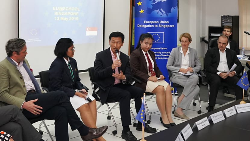 EU ambassadors to give talks at schools, raise awareness of the EU and its relations with Singapore