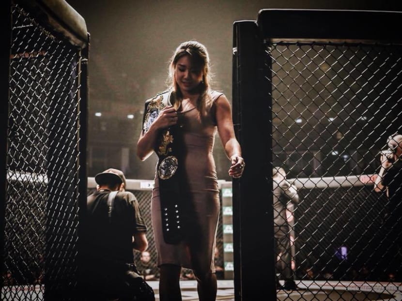Angela Lee has apologised to her fans, opponent Mei Yamaguchi, and her organisation ONE Championship, after having to withdraw from her Nov 24 fight due to injuries sustained in a car accident. Photo: Angela Lee / Facebook