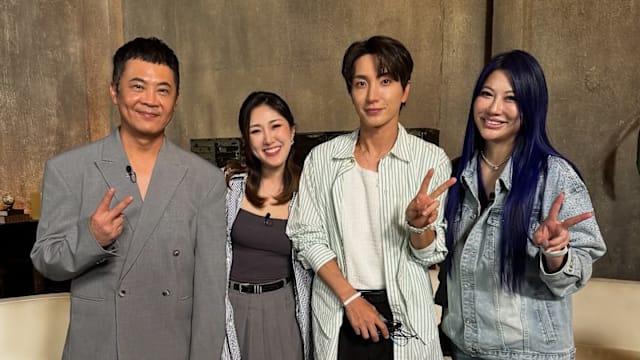曹国辉和Super Junior利特同台韩国综艺节目，台下化身小粉丝！